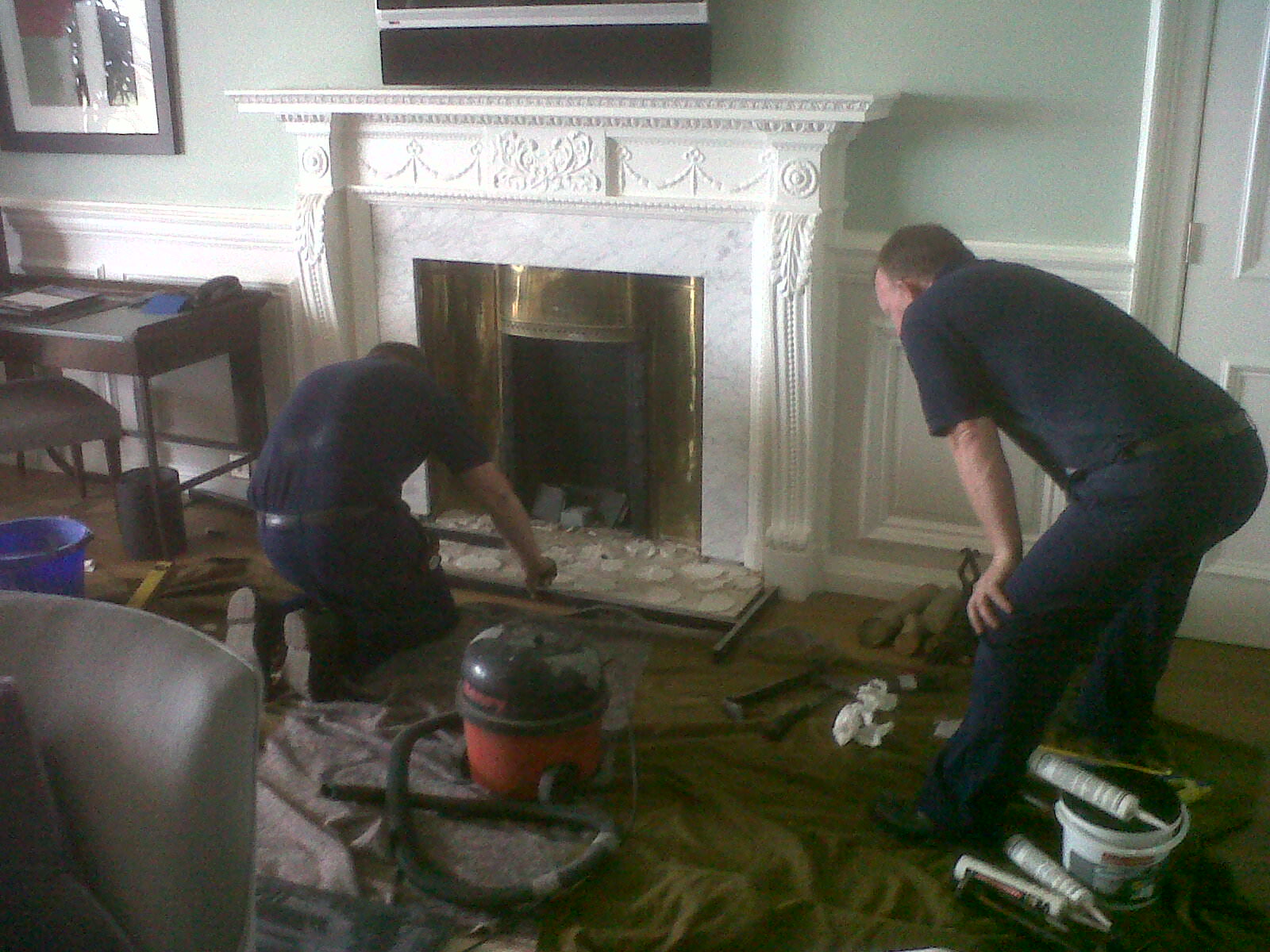 Repair to a Fireplace in a Famous Ayrshire Golfing Hotel Daniel Dunlop